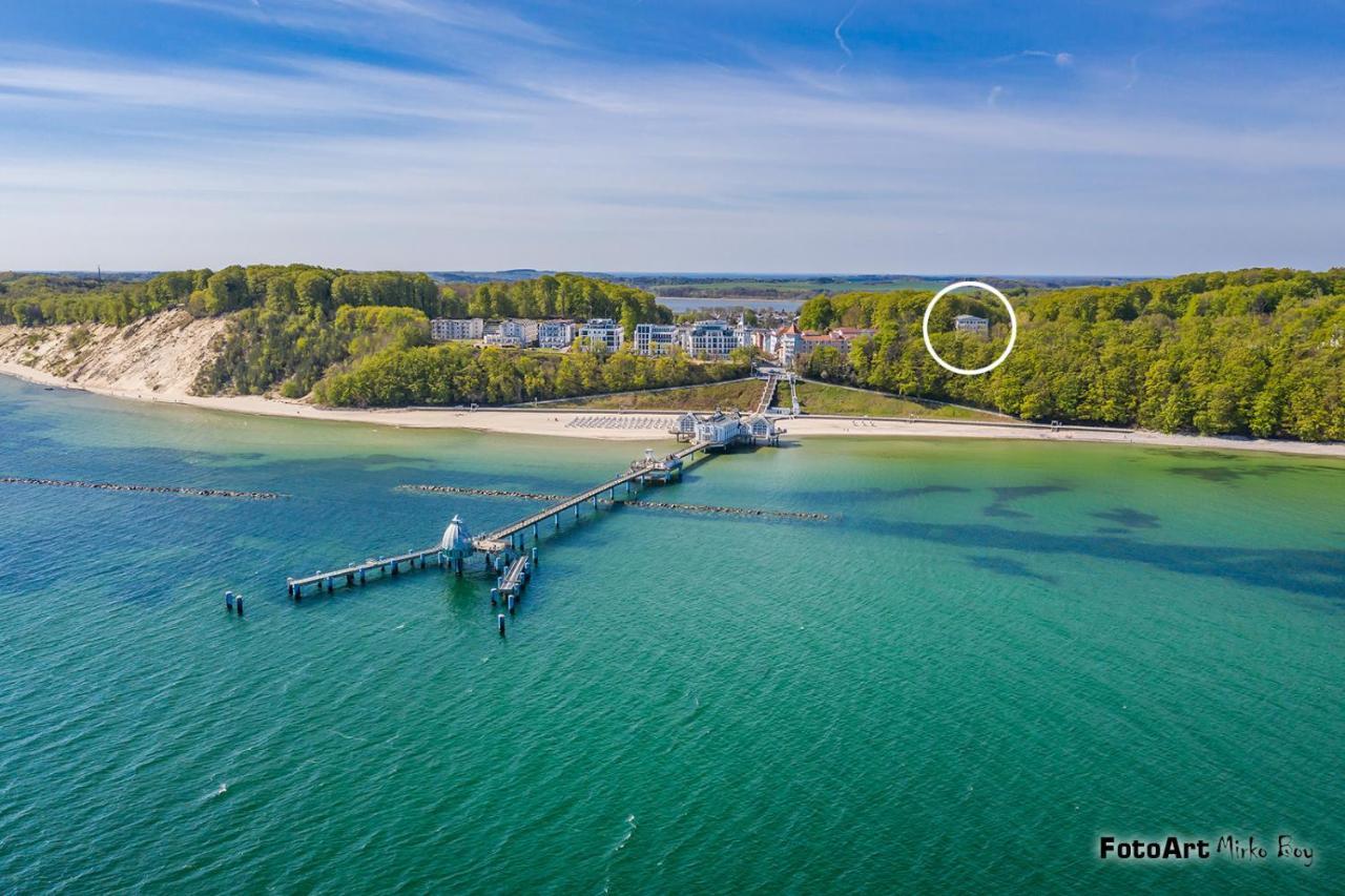 Residenz Seeblick Whg 4, Mit Gartenzugang Sellin  Esterno foto